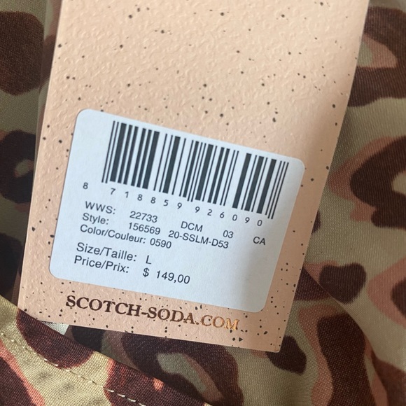 Scotch & Soda Ruffle V-neck Blouse Combo K Large - Picture 10 of 12